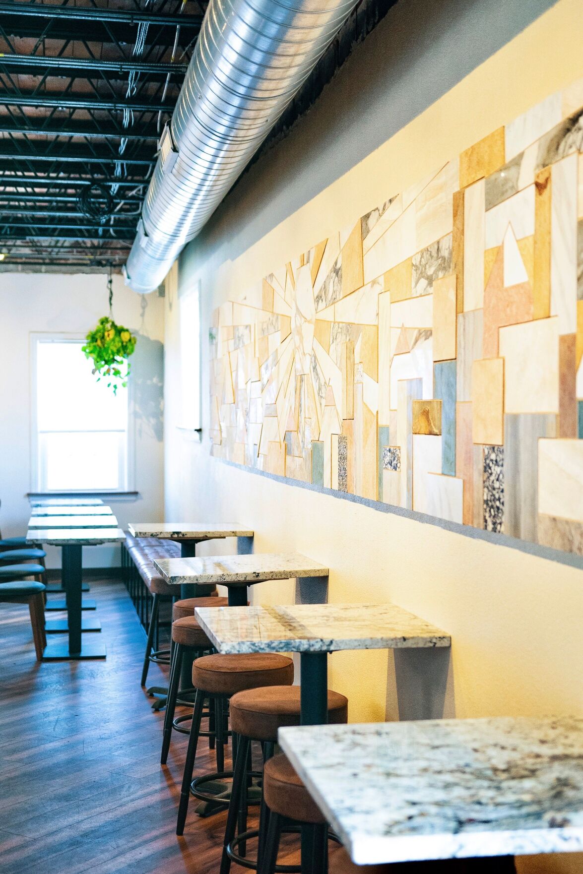 The Vandy mosiac wall